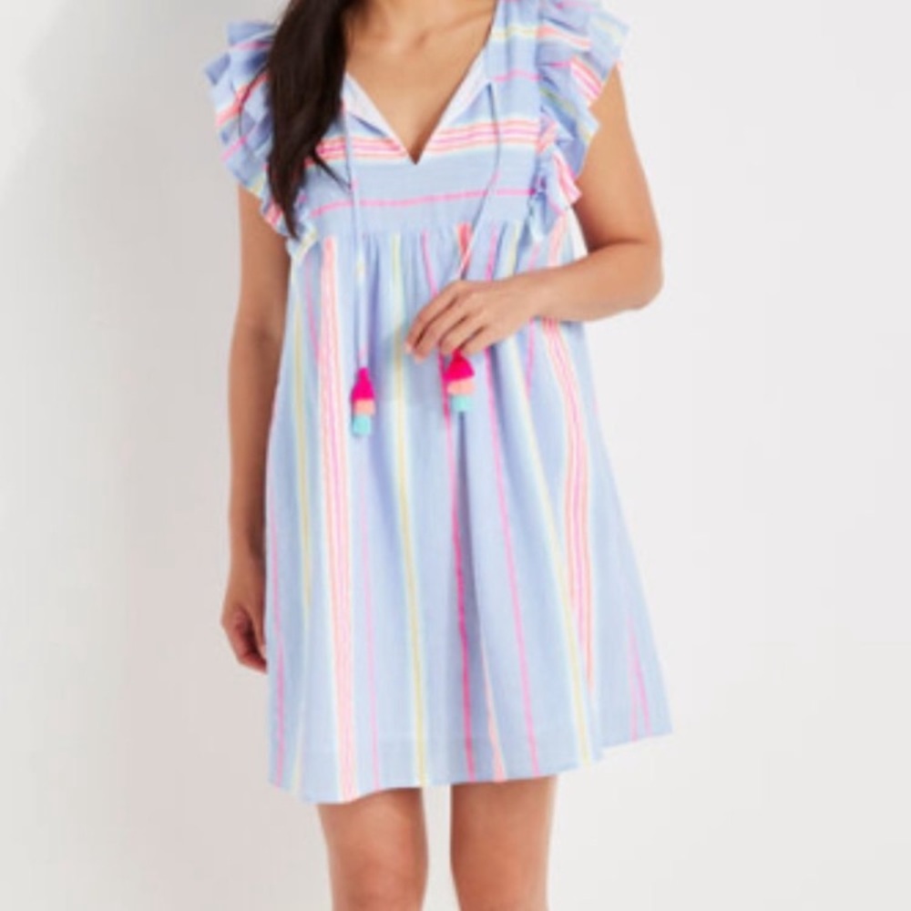 ISO Vineyard Vines beachy stripe tunic size medium